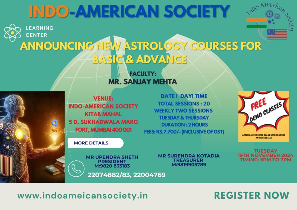 Announcing New Astrology courses for basic & advance